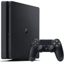 Sony PlayStation 4 Slim 1 Terabyte, Avec 1 manette sans fil DUALSHOCK 4 V2, Châssis F, Noir (Jet Black)