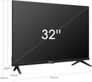 Hisense A4 Series 32 pouces Class HD Smart TV Android avec DTS Virtual X, modes jeu et sport