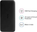 Banque d'alimentation REDMI 10000 mAh (10 W, charge rapide) (noir, lithium polymère)