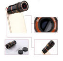 Mobile Téléphone Lentille Clip Universel 8x Zoom Télescope Lentille HD Smartphone camera Lens